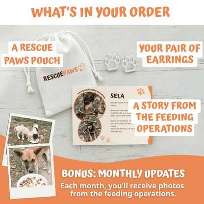 Angel Paws Earrings